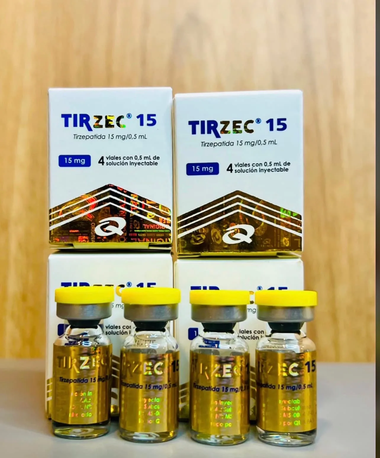 TIRZEC® 15 mg — Tirzepatida 15 mg/0,5 mL