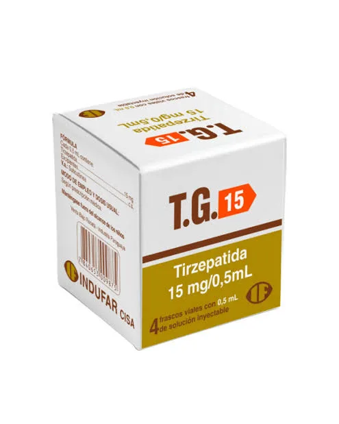 T.G. 15mg nova caixa Tirzepatida